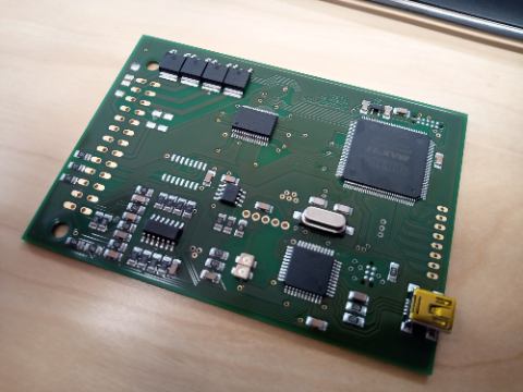 Electronic fuel unit, Altera Max2 interface arduino et USB.