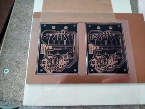Prototype de circuit imprimé